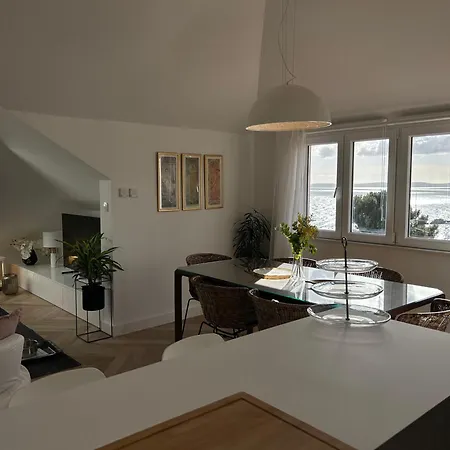 Penthouse Bavis - Brand New Luxurious 3-br - Location In The Center Next To The - Sea View - Buralux Properties Apartment *