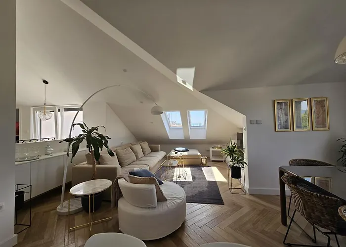 Penthouse Bavis - Brand New Luxurious 3-br - Location In The Center Next To The - Sea View - Buralux Properties 아파트 스플리트